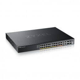 Zyxel XGS2220-30HP Hallittu L3 Gigabit Ethernet (10 100 1000) Power over Ethernet -tuki Musta