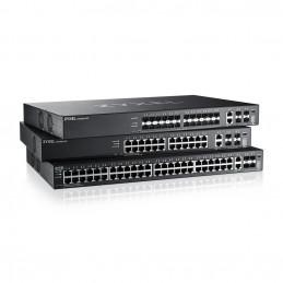 Zyxel XGS2220-30HP Hallittu L3 Gigabit Ethernet (10 100 1000) Power over Ethernet -tuki Musta