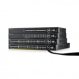 Zyxel XGS2220-30HP Hallittu L3 Gigabit Ethernet (10 100 1000) Power over Ethernet -tuki Musta