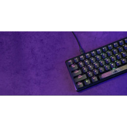 Corsair K65 PRO MINI näppäimistö USB QWERTZ Pohjoismainen Musta