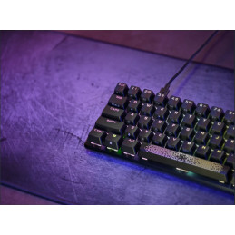 Corsair K65 PRO MINI näppäimistö USB QWERTZ Pohjoismainen Musta