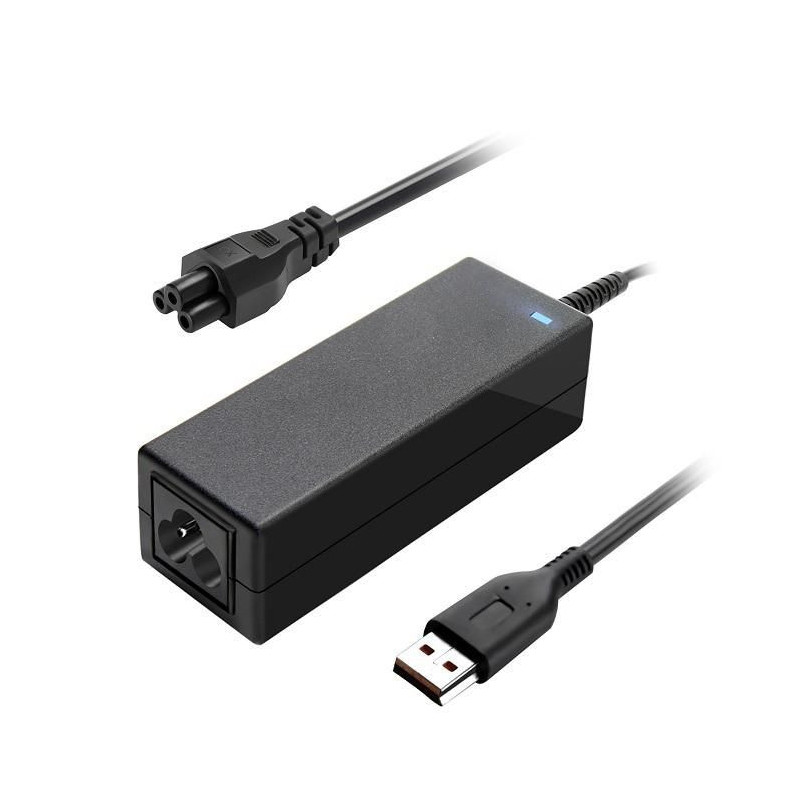 CoreParts MBXLE-AC0038 virta-adapteri ja vaihtosuuntaaja Sisätila 65 W Musta