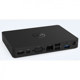 DELL WD15 130W Langallinen USB 3.2 Gen 1 (3.1 Gen 1) Type-C Musta