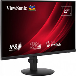 Viewsonic VG2708A tietokoneen litteä näyttö 68,6 cm (27") 1920 x 1080 pikseliä Full HD LED Musta