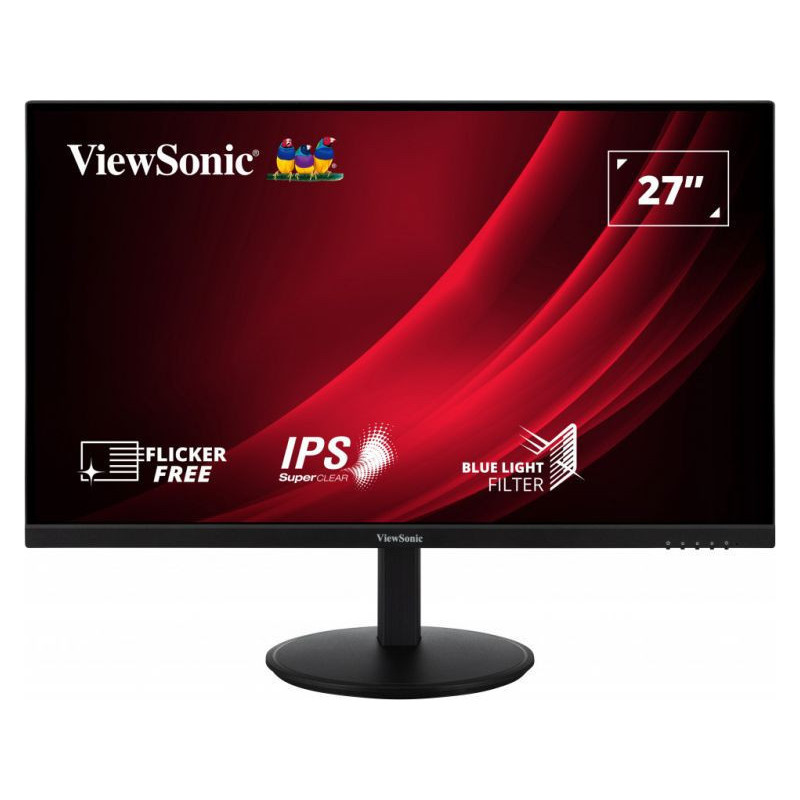 Viewsonic VG2709-2K-MHD LED display 68,6 cm (27") 2560 x 1440 pikseliä Quad HD Musta