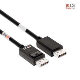 CLUB3D CAC-1091 DisplayPort-kaapeli 1,2 m Musta