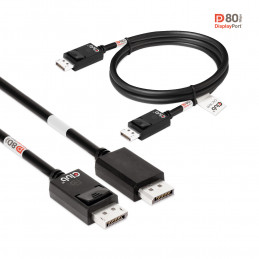 CLUB3D CAC-1091 DisplayPort-kaapeli 1,2 m Musta