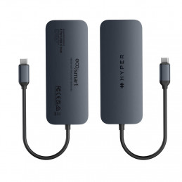 Targus HD4004GL keskitin USB Type-C 10000 Mbit s Sininen