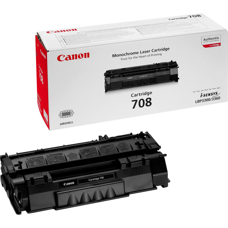 Canon 708 värikasetti 1 kpl Alkuperäinen Musta