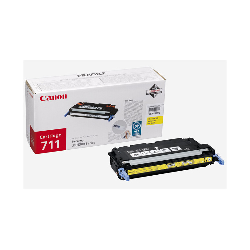 Canon 1657B002 värikasetti 1 kpl Alkuperäinen Keltainen