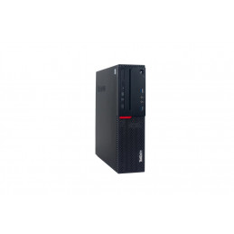 T1A ThinkCentre Lenovo M900 Refurbished SFF Intel® Core™ i5 i5-6500 8 GB DDR4-SDRAM 256 GB SSD Windows 10 Pro PC Musta