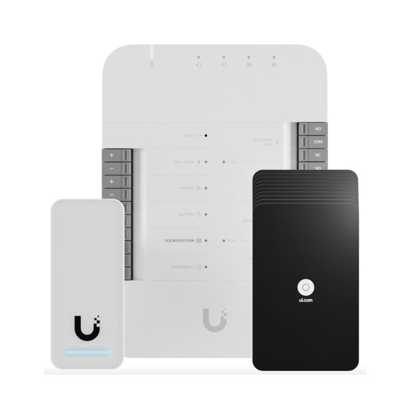 Ubiquiti G2 Starter Kit kulunvalvontajärjestelmä Musta, Hopea