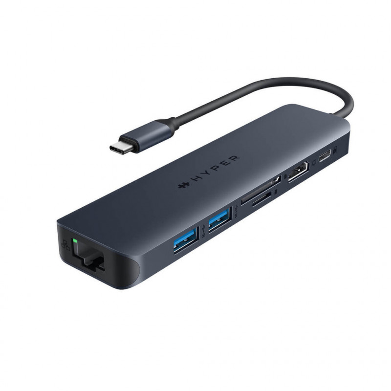 Targus HD4003GL keskitin USB Type-C 10000 Mbit s Sininen