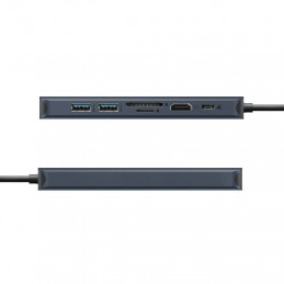 Targus HD4003GL keskitin USB Type-C 10000 Mbit s Sininen