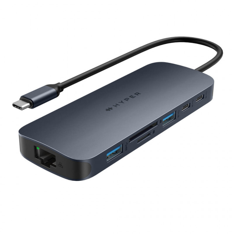 Targus HD4005GL keskitin USB 3.2 Gen 2 (3.1 Gen 2) Type-C 10000 Mbit s Sininen