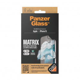 PanzerGlass UWF Matrix with D30 (Rec. PET) Kirkas näytönsuoja Apple 1 kpl