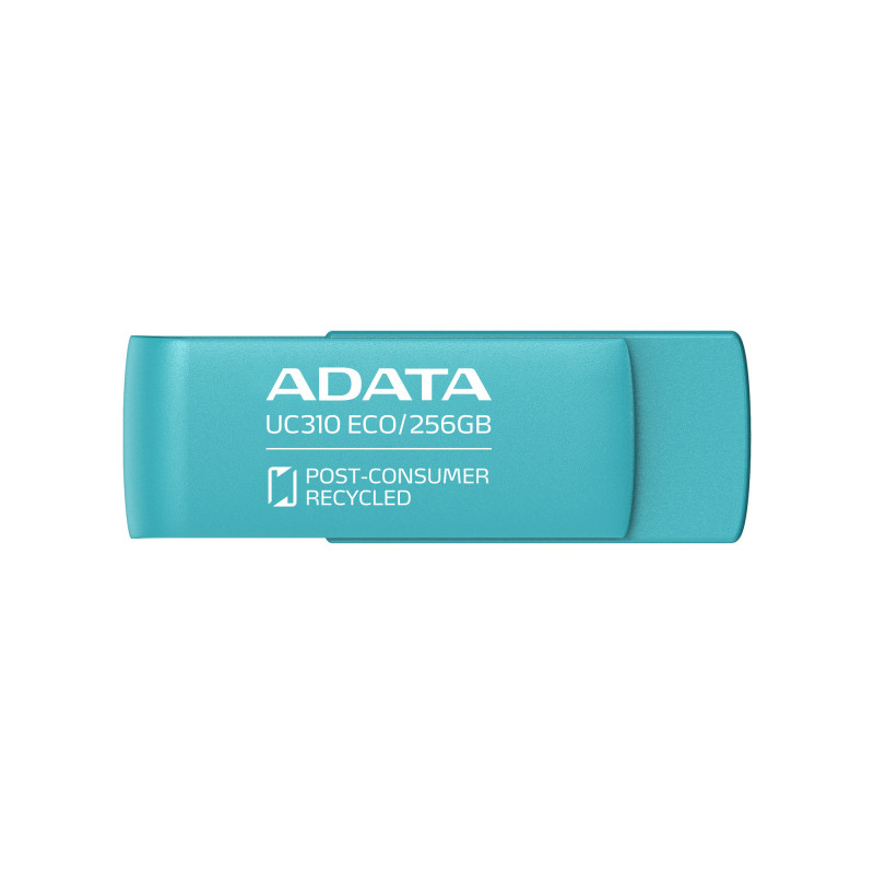 ADATA UC310 ECO USB-muisti 256 GB USB A-tyyppi 3.2 Gen 1 (3.1 Gen 1) Vihreä