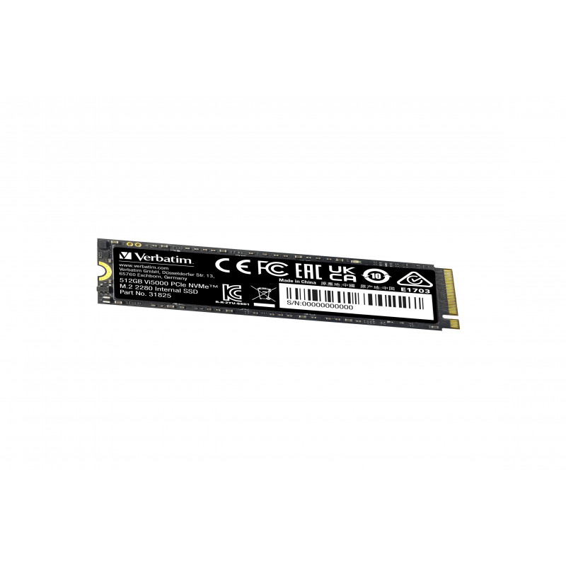 Verbatim Vi5000 M.2 512 GB PCI Express 4.0 3D NAND NVMe