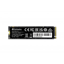 Verbatim Vi5000 M.2 512 GB PCI Express 4.0 3D NAND NVMe