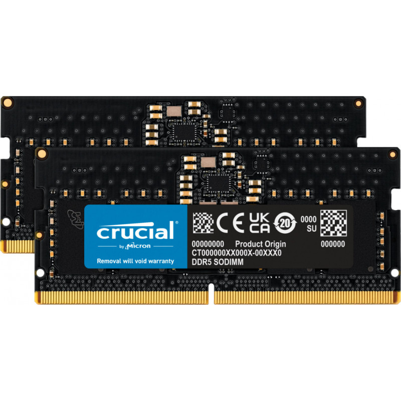 Crucial CT2K8G56C46S5 muistimoduuli 16 GB 2 x 8 GB DDR5 5600 MHz