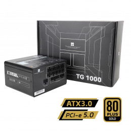 Thermalright TG-1000 virtalähdeyksikkö 1000 W 20+4 pin ATX ATX Musta