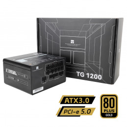 Thermalright TG-1200 virtalähdeyksikkö 1200 W 20+4 pin ATX ATX Musta