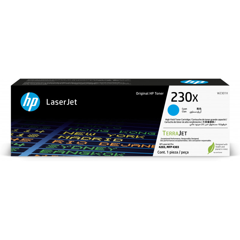 HP 230X Cyan Original LaserJet Toner Cartridge