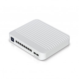 Ubiquiti UniFi USW-PRO-8-POE verkkokytkin Hallittu L2 L3 Gigabit Ethernet (10 100 1000) Power over Ethernet -tuki 1U Valkoinen