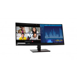 Lenovo ThinkVision P34w-20 LED display 86,7 cm (34.1") 3440 x 1440 pikseliä Wide Quad HD Musta