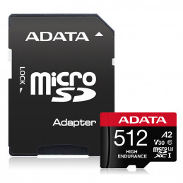 ADATA High Endurance 512 GB MicroSDXC UHS-I Luokka 10