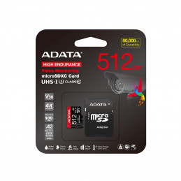 ADATA High Endurance 512 GB MicroSDXC UHS-I Luokka 10