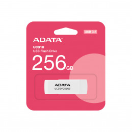 ADATA UC310 USB-muisti 256 GB USB A-tyyppi 3.2 Gen 1 (3.1 Gen 1) Valkoinen