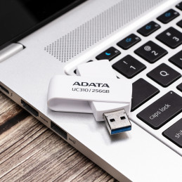 ADATA UC310 USB-muisti 256 GB USB A-tyyppi 3.2 Gen 1 (3.1 Gen 1) Valkoinen