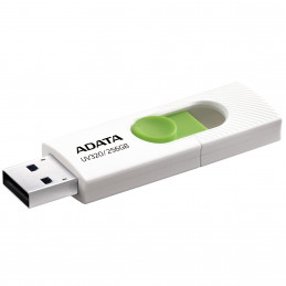 ADATA UV320 USB-muisti 256 GB USB A-tyyppi 3.2 Gen 1 (3.1 Gen 1) Vihreä, Valkoinen