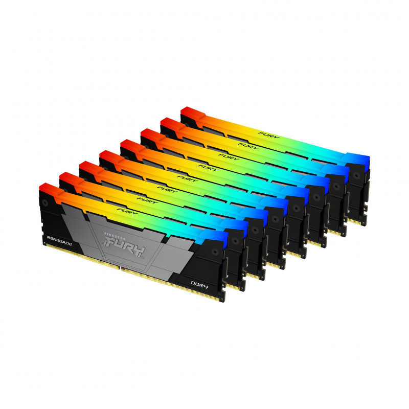 Kingston Technology FURY Renegade RGB muistimoduuli 256 GB 8 x 32 GB DDR4 3200 MHz