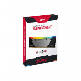 Kingston Technology FURY Renegade RGB muistimoduuli 32 GB 4 x 8 GB DDR4 3600 MHz