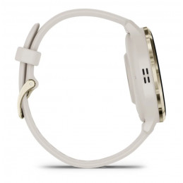 Garmin Venu 3S 3,05 cm (1.2") AMOLED Digitaalinen 390 x 390 pikseliä Kosketusnäyttö Kulta, Norsunluu Wi-Fi GPS (satelliitti)