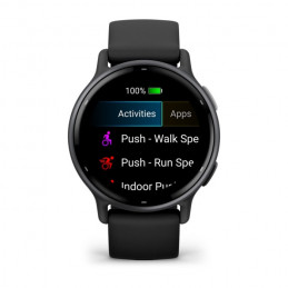 Garmin Vivoactive 5 3,05 cm (1.2") AMOLED Digitaalinen 390 x 390 pikseliä Kosketusnäyttö Musta Wi-Fi GPS (satelliitti)