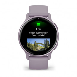 Garmin Vivoactive 5 3,05 cm (1.2") AMOLED Digitaalinen 390 x 390 pikseliä Kosketusnäyttö Violetti Wi-Fi GPS (satelliitti)