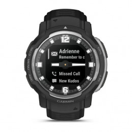 Garmin Instinct Crossover - Standard Edition MIP 45 mm Hybridi 176 x 176 pikseliä Musta GPS (satelliitti)