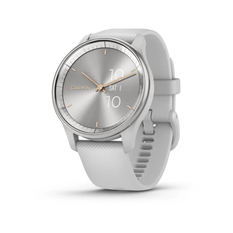 Garmin vivomove Trend LCD 40 mm Hybridi 254 x 346 pikseliä Kosketusnäyttö Hopea GPS (satelliitti)