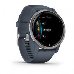 Garmin Venu 2 3,3 cm (1.3") AMOLED 45 mm Digitaalinen 416 x 416 pikseliä Kosketusnäyttö Hopea Wi-Fi GPS (satelliitti)