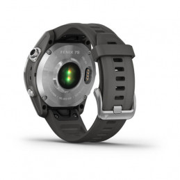 Garmin fenix 7S 3,05 cm (1.2") MIP 42 mm Digitaalinen 240 x 240 pikseliä Kosketusnäyttö Hopea Wi-Fi GPS (satelliitti)