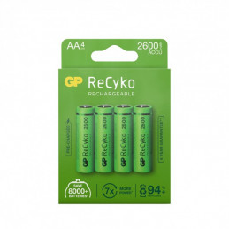 GP Batteries ReCyko Ladattava akku AA Nikkelimetallihybridi (NiMH)