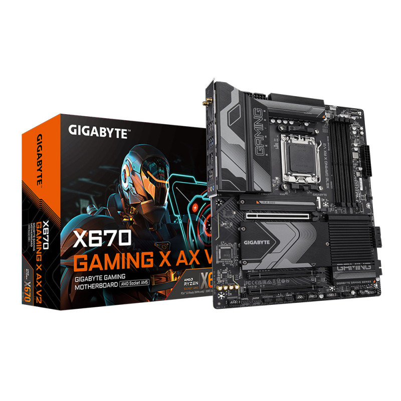 Gigabyte X670 GAMING X AX V2 (rev. 1.0) AMD X670 Pistoke AM5 ATX