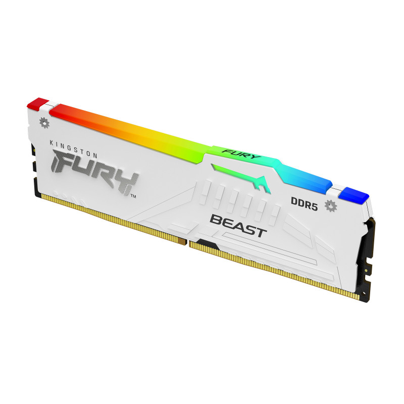 Kingston Technology FURY Beast RGB muistimoduuli 16 GB 1 x 16 GB DDR5 5200 MHz