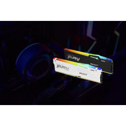Kingston Technology FURY Beast RGB muistimoduuli 64 GB 2 x 32 GB DDR5 5600 MHz