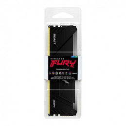 Kingston Technology FURY Beast RGB muistimoduuli 8 GB 1 x 8 GB DDR4 2666 MHz