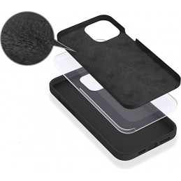 eSTUFF ES67120021-BULK matkapuhelimen suojakotelo 15,5 cm (6.1") Suojus Musta