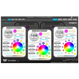Thermaltake CL-F056-PL14SW-A Tietokoneen jäähdytysjärjestelmä Tietokonekotelo Tuuletin 14 cm Harmaa